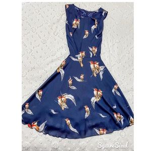 Vintage Bird Dress ✨